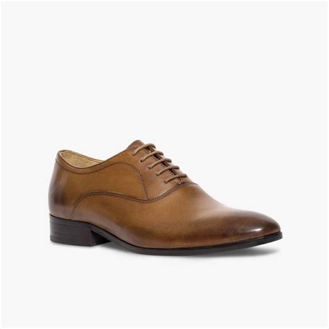 Derby Marron En Cuir Lisse Un Derby Homme En Cuir Lisse Tr S