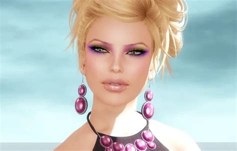 Wallpaper girl decoration face blonde for mobile and desktop section рендеринг resolution