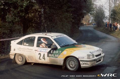 Delvaux Jacky Jaminet Lionel Opel Kadett GSI Rallye Du Condroz 1988