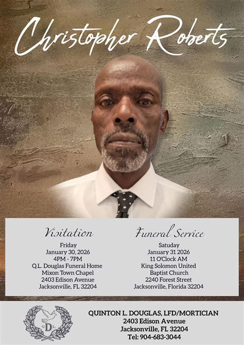 Funeral and Memorial Services at Q L Douglas Funeral Home 16