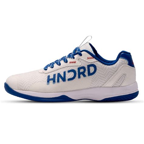 HUNDRED Xoom Pro Badminton Shoes White Blue