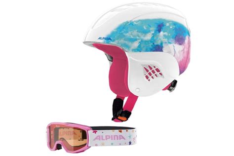 Kask M Odzie Owy Alpina Carat Set Z Goglami S Alpina Sport Sport