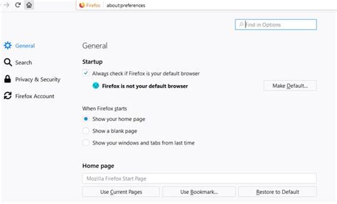 List Of All Mozilla Firefox About Commands Config And Settings Pages