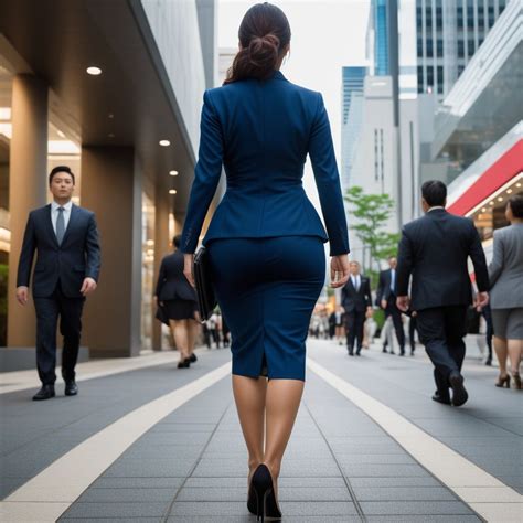 Candid shot from behind in public | AIHotassFactory