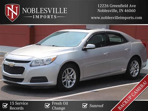 Used 2016 Chevrolet Malibu Limited Lt For Sale In Noblesville In Vin