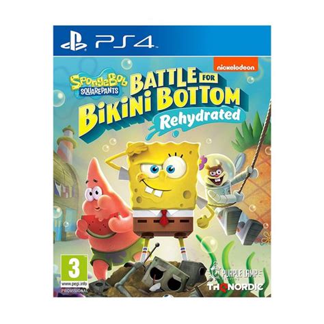 SpongeBob SquarePants Battle For Bikini Bottom Rehydrated PS