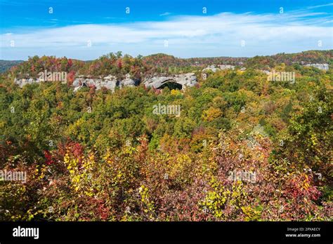 Natural Bridge State Resort Park In Kentucky Stock Photo Alamy