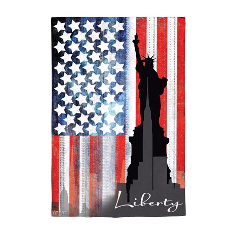 Evergreen Enterprises Ft X Ft Liberty Statue Reversible