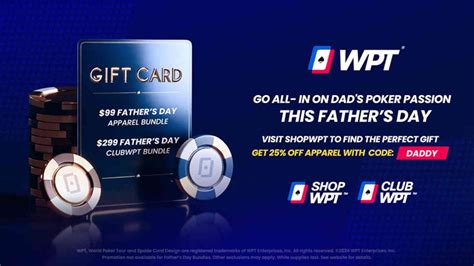 Clubwpt Offering Limited Fathers Day Bundles