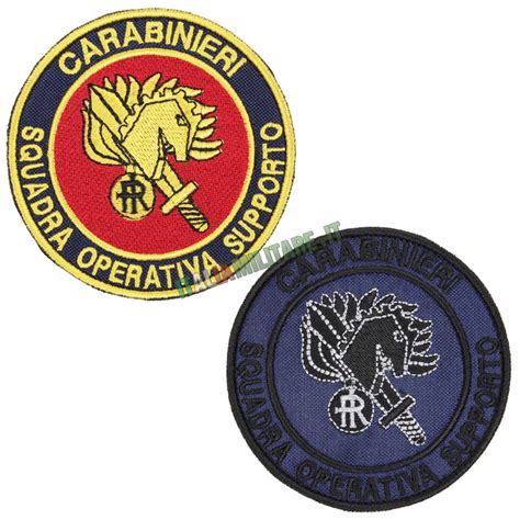 Patch SOS Carabinieri Ricamata