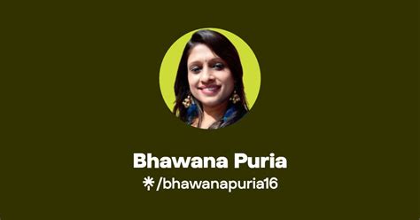 Bhawana Puria Instagram Facebook Linktree