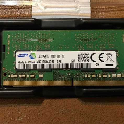 SAMSUNG DDR4 2133 4GB, 電腦及科技產品, 電腦周邊產品, 硬碟及儲存裝置在旋轉拍賣