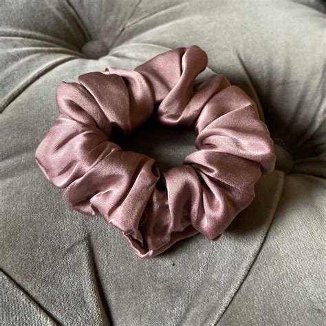 New silk scrunchies will soon elevate the classic half up bun