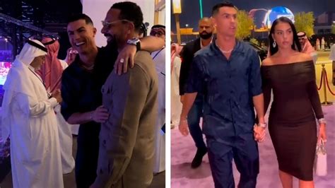 Cristiano Ronaldo Se Reencuentra Con Rio Ferdinand Y Se Lleva Los