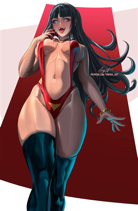 Vampirella By TonyRa Hentai Foundry