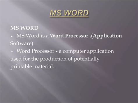 Thesaurus Tool In Ms Word Is Used For 4