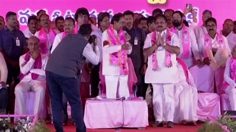 KCR Live KCR Public Meeting At Medak BRS Live Feed YouTube