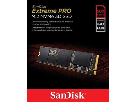 Sandisk Extreme Pro 500gb Ssd Specs Performance Compare Prices