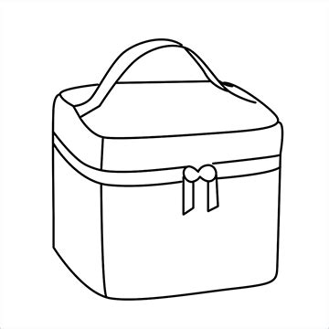 How To Draw A Lunch Bag Step By Step Easy Phase