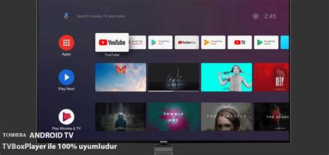 Toshiba Android TV IPTV Kurulumu TV Box Player