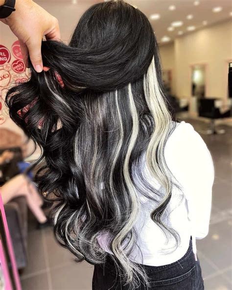 Black Hair With Blonde Highlights Artofit