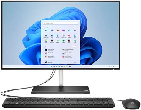 Настольный ПК HP 24-cb1009ne Bundle AIO, 24-дюймовый сенсорный IPS ...