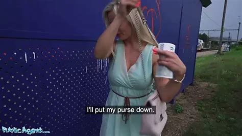 Public Agent Blonde Horny Milf Wife With Natural Tits And Nice Pussy Flaps Fucks Outdoors In A