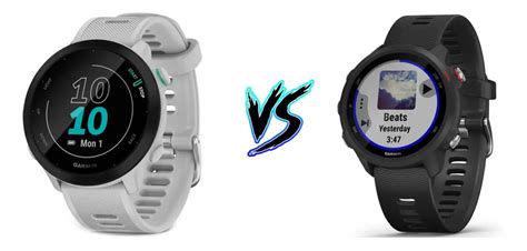 Garmin Forerunner 55 vs 245 - Product Comparison - 5KRunning.com