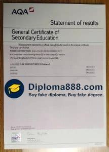 What Is Aqa Gcse Equivalent To Buy Fake Certificate Online