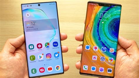 Huawei MATE 30 Pro VS Galaxy NOTE 10 Cuál es el MEJOR ANDROID de