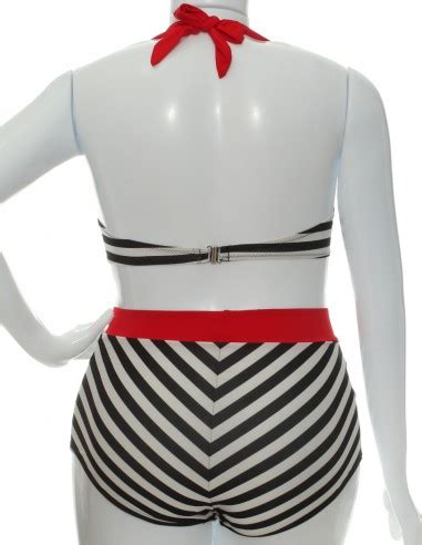 Modera Moda Praia Biqu Ni Retr Hot Pants Preto B