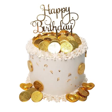 gold coin cake french bread cakes pastries