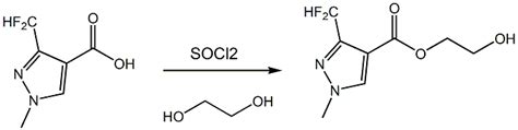 176969 34 9 3 （二氟甲基） 1 甲基 1h 吡唑 4 羧酸的制备 纪宁cas号数据库