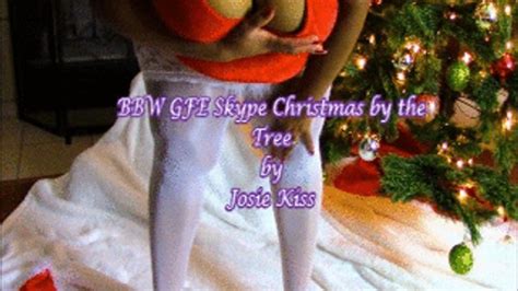 BBW GFE Skype By The Christmas Tree Standard WMV Josie Yourpleasure Clips Clips Sale