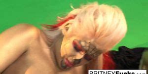 Gold Painted Lesbian Hotties Get It On Britney Amber Nikki Phoenix Tnaflix