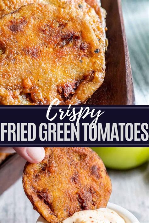 Grandma S Southern Fried Green Tomatoes Recipe Erhardts Eat