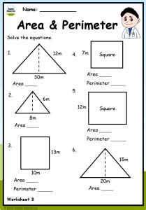 Grade 5 Area and Perimeter Worksheets | Free Math Worksheets