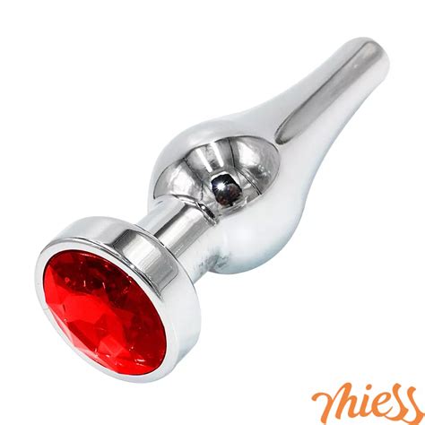 Plug Anal De A O Inoxid Vel C Nico Cristal X Cm Miss Collection Shopee Brasil