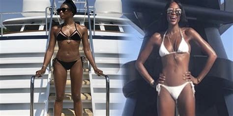 Así luce Naomi Campbell en bikini a sus años Periodista Digital