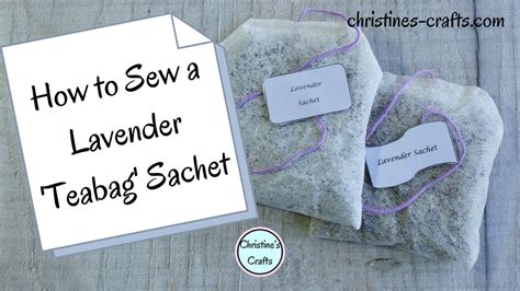 29 Lavender Bag Sewing Pattern