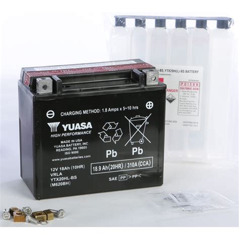 Yuasa Ytx Hl Bs Maintenance Free Battery