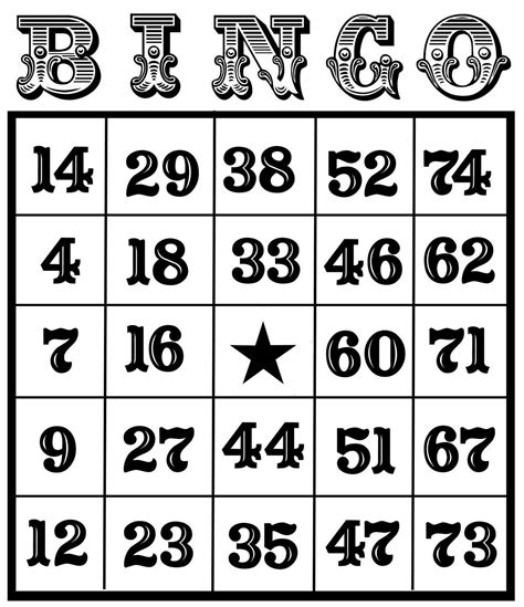 bingo clip art 5