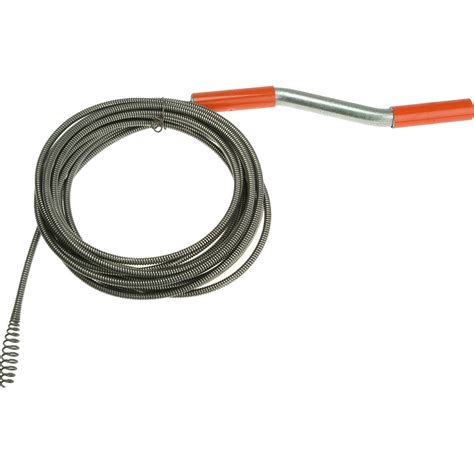 Трос сантехнический для прочистки канализации, обзор, ерш для прочистки ...
