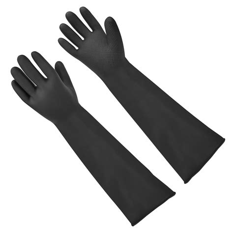 Buy 18 Rubber Gloves Heavy Duty Latex Gloves Resistant Protective