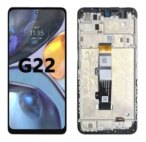 Tela Frontal Display Touch Moto G22 Xt 2231 Com Aro | Frete grátis