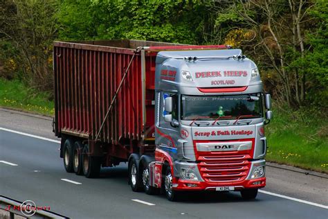 Derek Heeps DAF XF Southbound M74 Near Larkhall Lanark Flickr