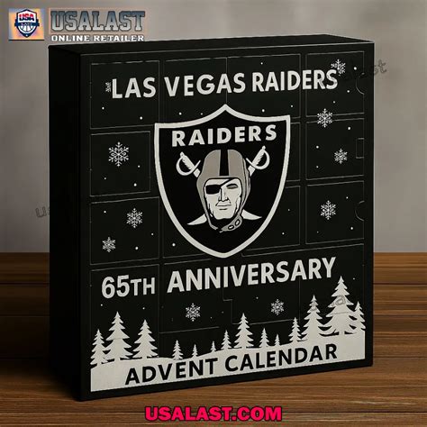 las vegas raiders christmas advent calendar