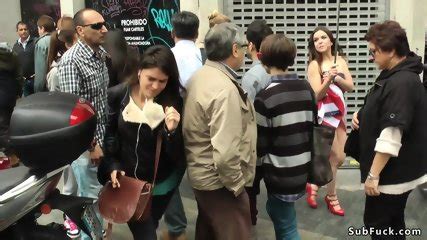 American Tourist Naked Walking In Public