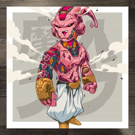 MECHASOUL MAJIN BUU ART PRINT :: Behance