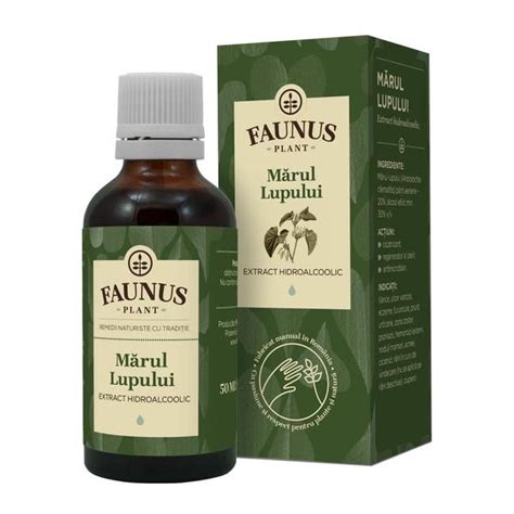 Tinctura Marul Lupului Faunus Plant 50 Ml Estetoro